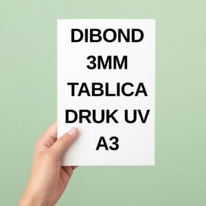 Tablica reklamowa DIBOND 3 mm